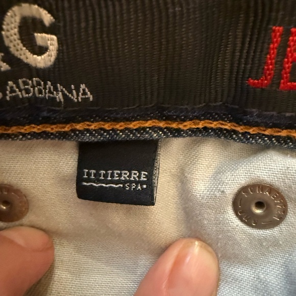 D&G Men's Relaxed Fit Denim Jeans - Picture 9 of 10